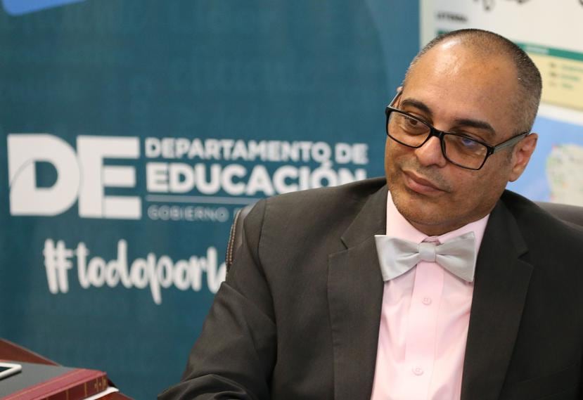 Eligio Hernández, secretario de Educación. (GFR Media)