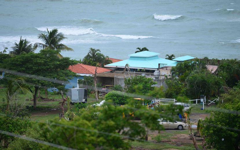 Las condiciones del mar en Vieques se deterioraron.