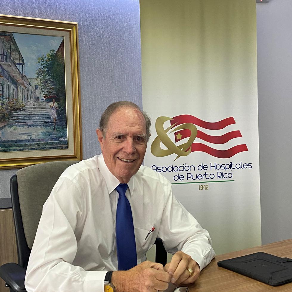 Licenciado Jaime Plá, presidente ejecutivo de la Asociación de Hospitales de Puerto Rico.