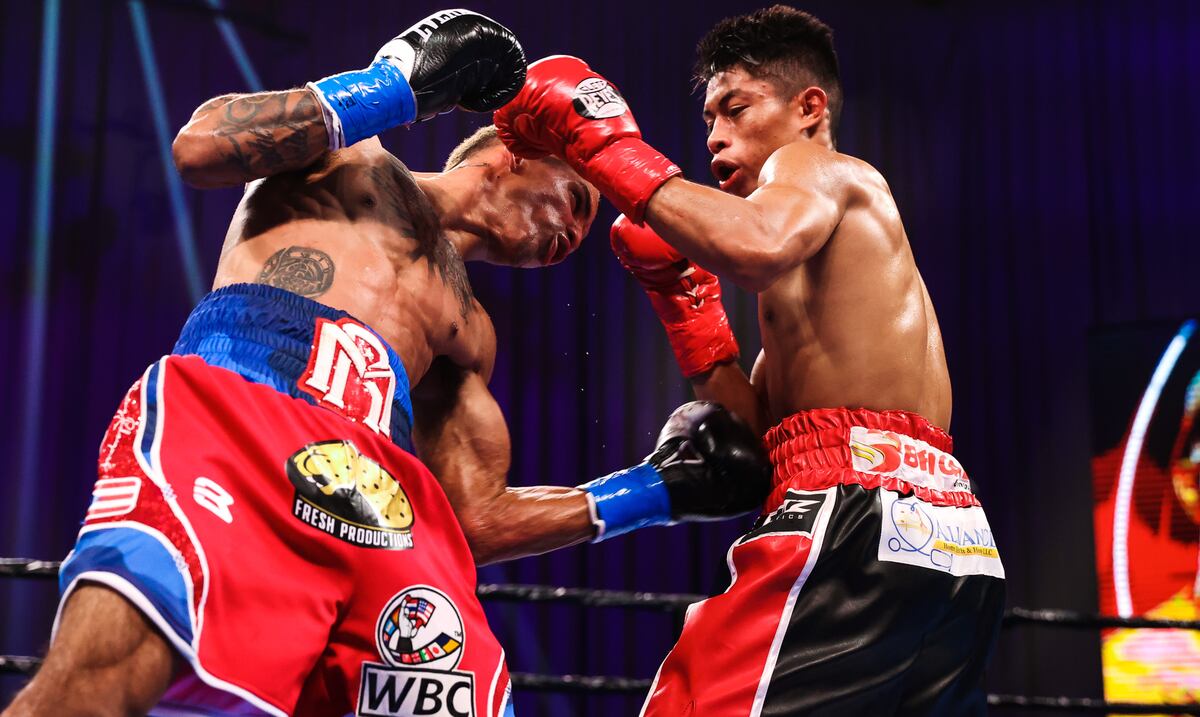 Manny Rodríguez is the victim of a controversial decision in his fight for the title