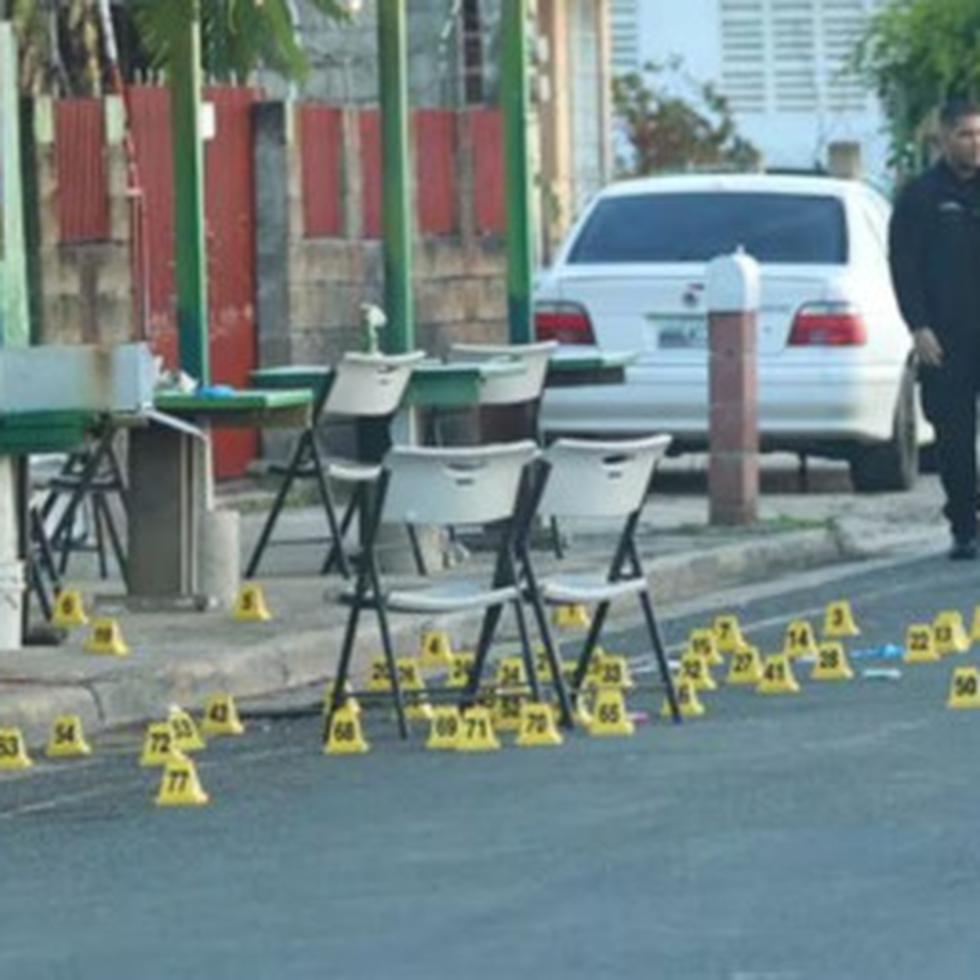 La Policía registró la cuarta masacre del año 2024 el pasado 11 de febrero, en el barrio Campanilla en Toa Baja.