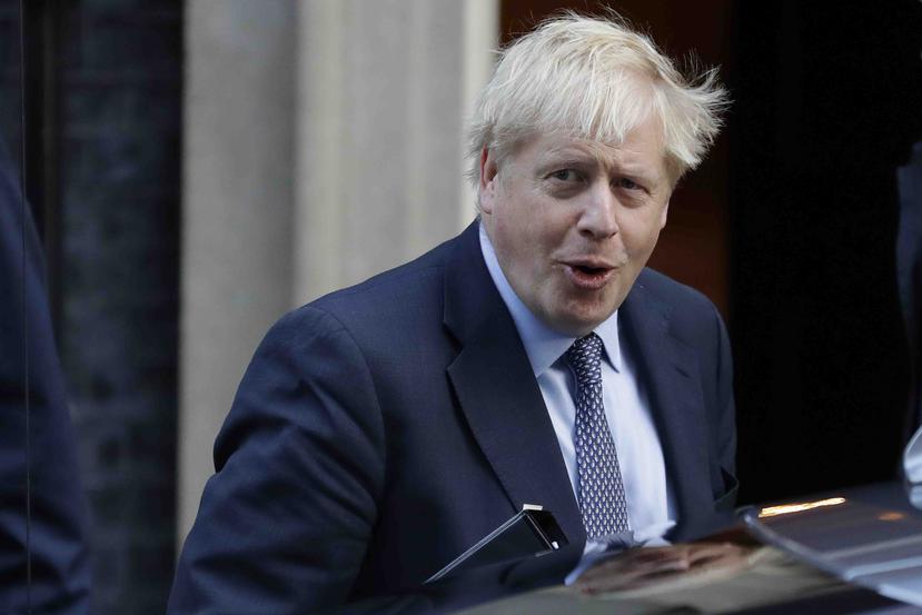 Boris Johnson, primer ministro de Gran Bretaña. (AP)