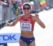 La boricua Beverly Ramos corrió el maratón en 2:31:10 mejorando la marca nacional para la distancia.