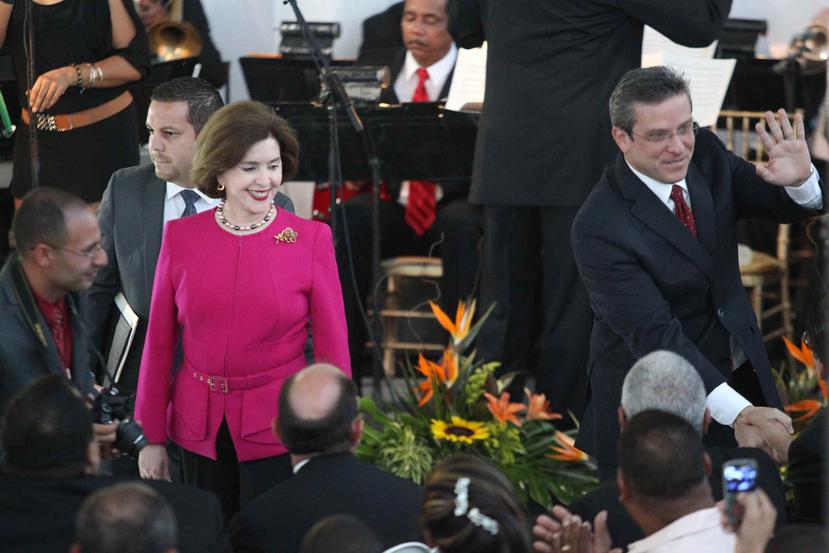 Los exgobernadores Sila María Calderón y Alejandro García Padilla. (GFR Media)