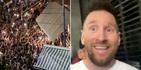 Caos por Messi en Argentina: fanáticos perdieron el control mientras comía en restaurante