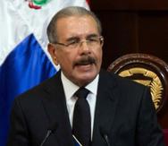 La Constitución de República Dominicana prohíbe expresamente a Medina buscar un tercer mandato. (EFE)