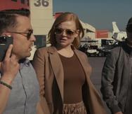 La serie "Succession", de HBO Max, estrenará su cuarta temporada, donde contará nuevamente con las actuaciones de, izquierda a derecha, Kieran Culkin, Sarah Snook y Jeremy Strong.