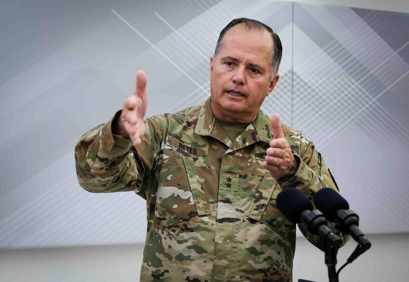 Puerto Rico National Guard Adjutant General José Reyes.