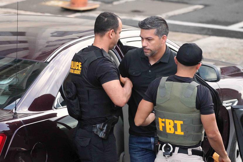 Ramón Orta durante su arresto en junio del año pasado. (GFR Media)