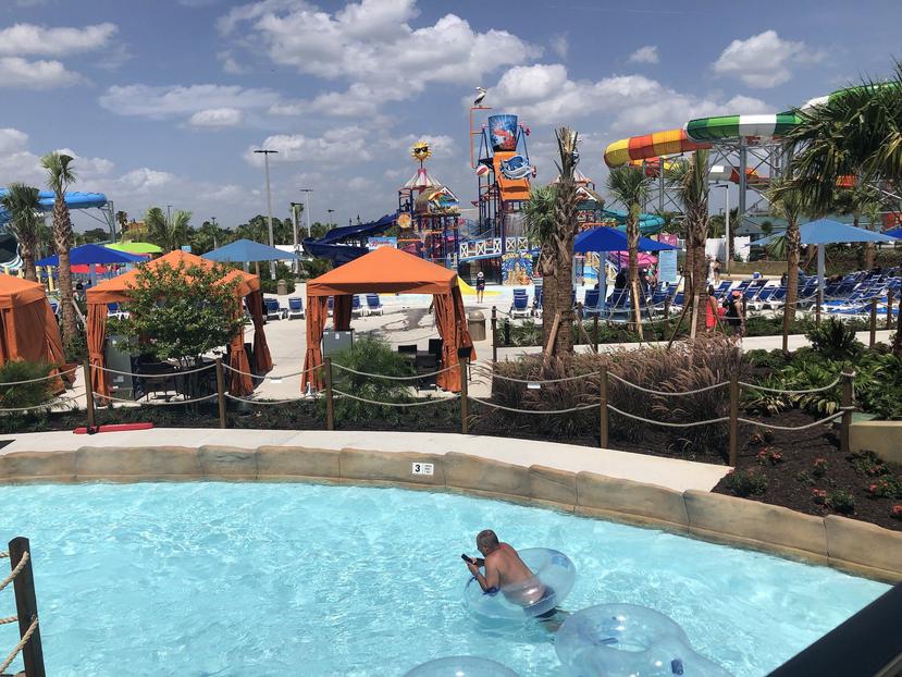 Island H2O Live, un parque acuático en el Margaritaville Resort, en Kissimmee, reabrirá el sábado, 23 de mayo. (Foto suministrada / Gregorio Mayí)