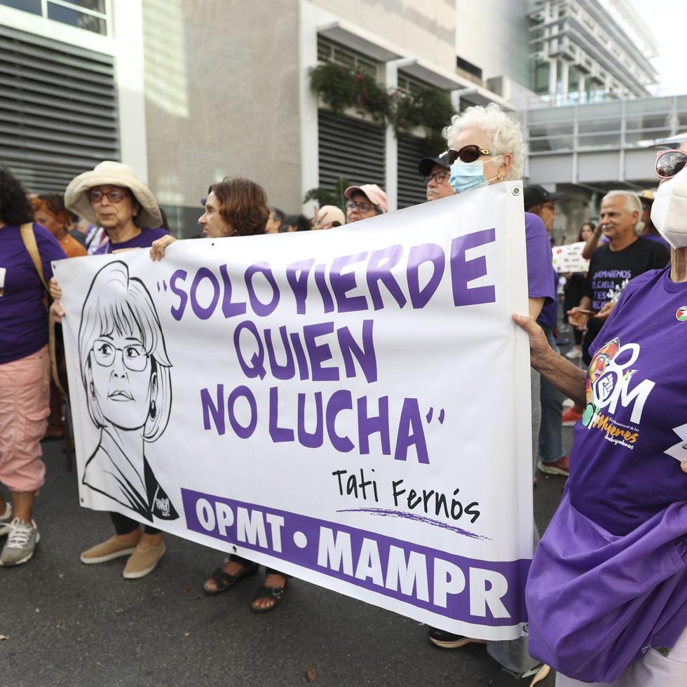 Manifestación convocada por la Coalición 8M en el Día de las Mujeres Trabajadoras, el 8 de marzo de 2024.