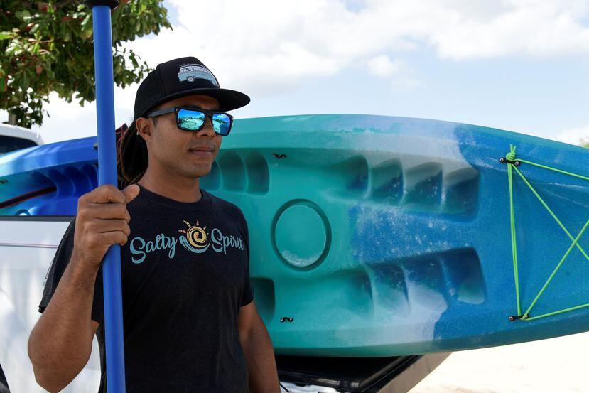 Anak Padró, fundador del operador de aventuras acuáticas Salty Spirit, abrió su negocio en enero de este año.