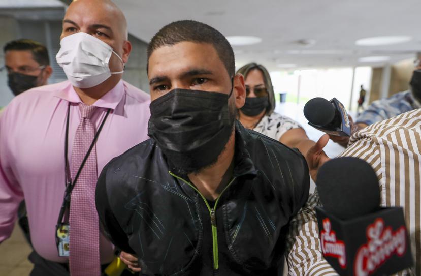 El exboxeador Juanma López arrestado el 8 de septiembre.