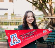 Nathalia Vega Santiago es estudiante doctoral en la Universidad de Arizona. Tiene 24 años.