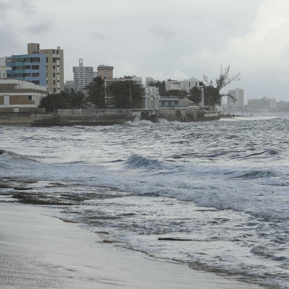 El SNM en San Juan alertó que hay riesgo alto de corrientes marinas.