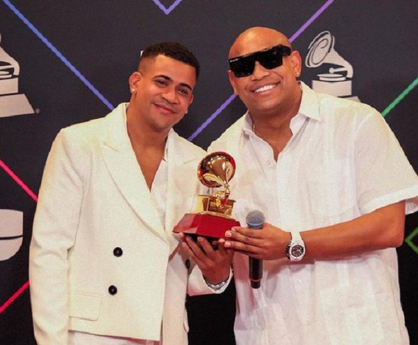 El dúo de compositores Gente de Zona celebrarn haber ganado dos Grammy Latino con la canción "Patria y Vida", junto a Yotuel Romero, exintegrante de Orishas, Descemer Bueno, Maykel Osorbo y El Funky.
