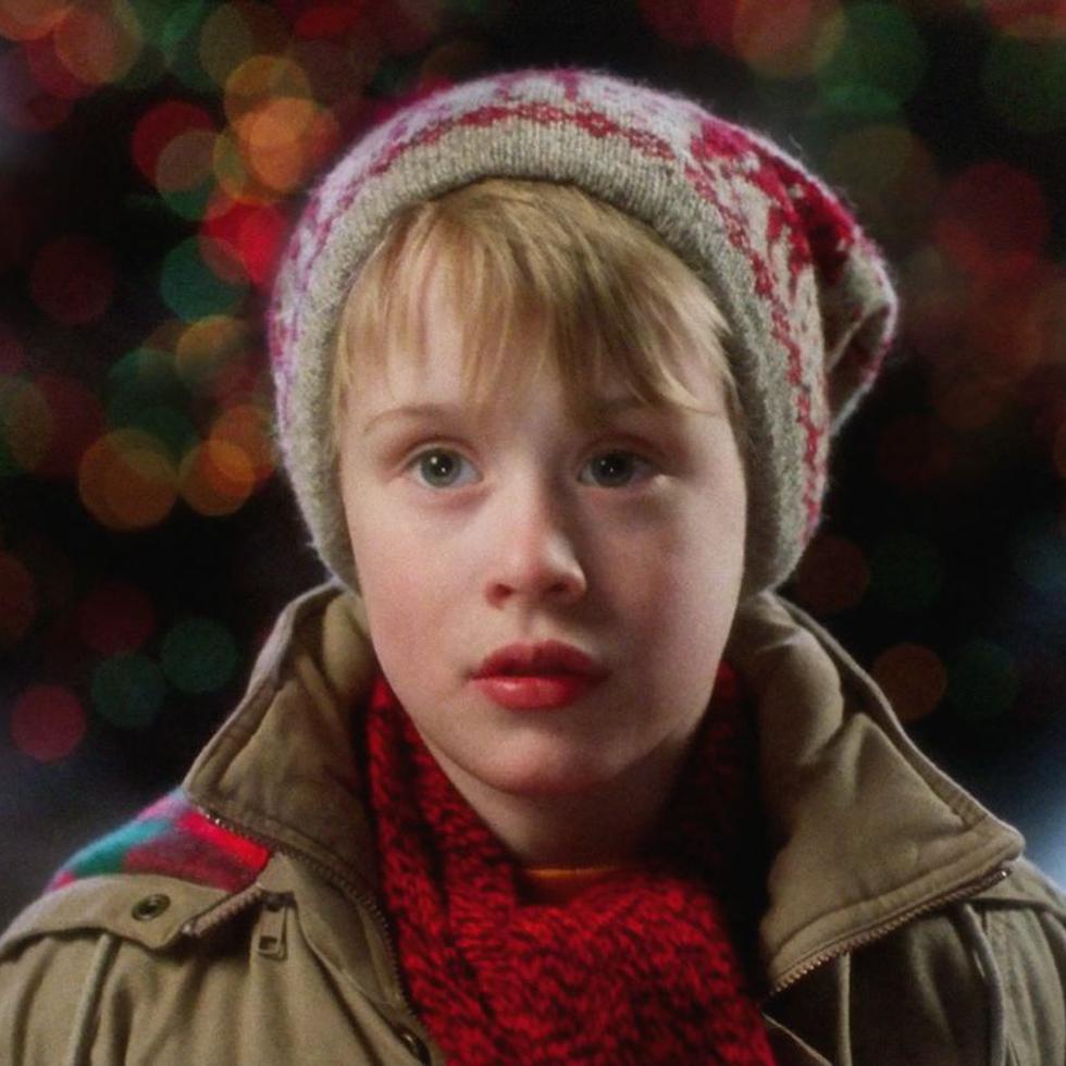 Macauly Culkin es el protagonista de "Home Alone" (1990), una de las películas más vistas en la época navideña.