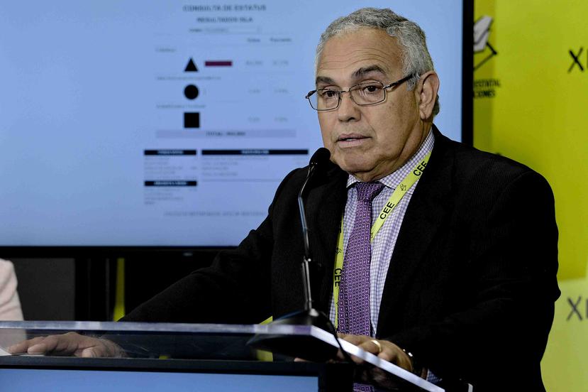 Miguel Ríos Torres, comisionado electoral del PPD.