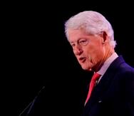 Fotografía de archivo del 18 de febrero de 2020 que muestra al expresidente estadounidense Bill Clinton durante un evento de la Clinton Fundation en San Juan (Puerto Rico). EFE/ Thais Llorca
