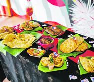 Variedad de platos del Bocalaítos del Yunque Food Truck.