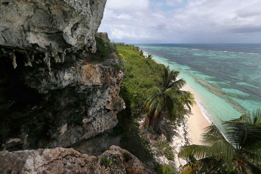 Imagen de la zona costera de la Isla de Mona. (GFR Media)