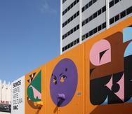 El nuevo mural del MAC está ubicada a la entrada de su sede, ubicada en la avenida Juan Ponce de León, esquina avenida Roberto H. Todd, en Santurce.