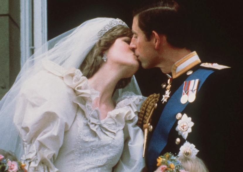 La princesa Diana y el príncipe Charles durante su boda (1981). (Foto: AP)