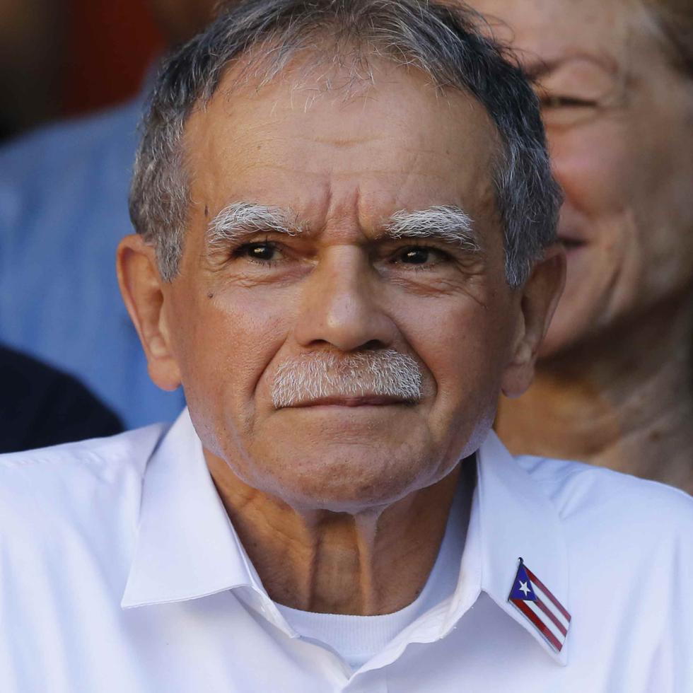 El exprisionero político Oscar López Rivera.