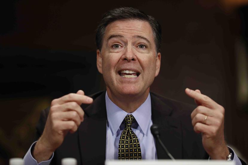 James Comey es ahora el exdirector del FBI. (AP)