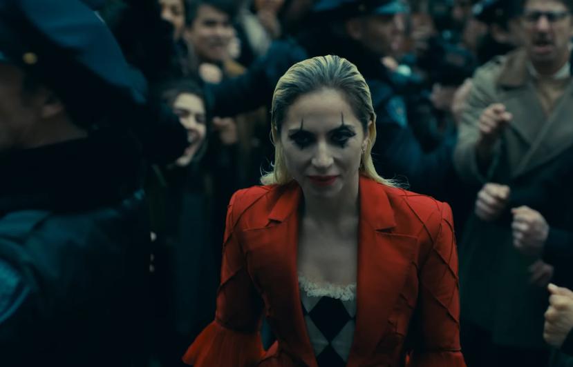 Lady Gaga, en el personaje de Harley Quinn, aparece en el tráiler de la película "Joker, Folie a Deux", que estrenará el 4 de octubre de 2024.