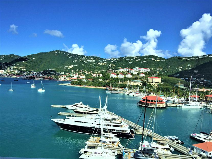 Vísta aérea de Charlotte Amalie, en St. Thomas. (Archivo GFR Media)