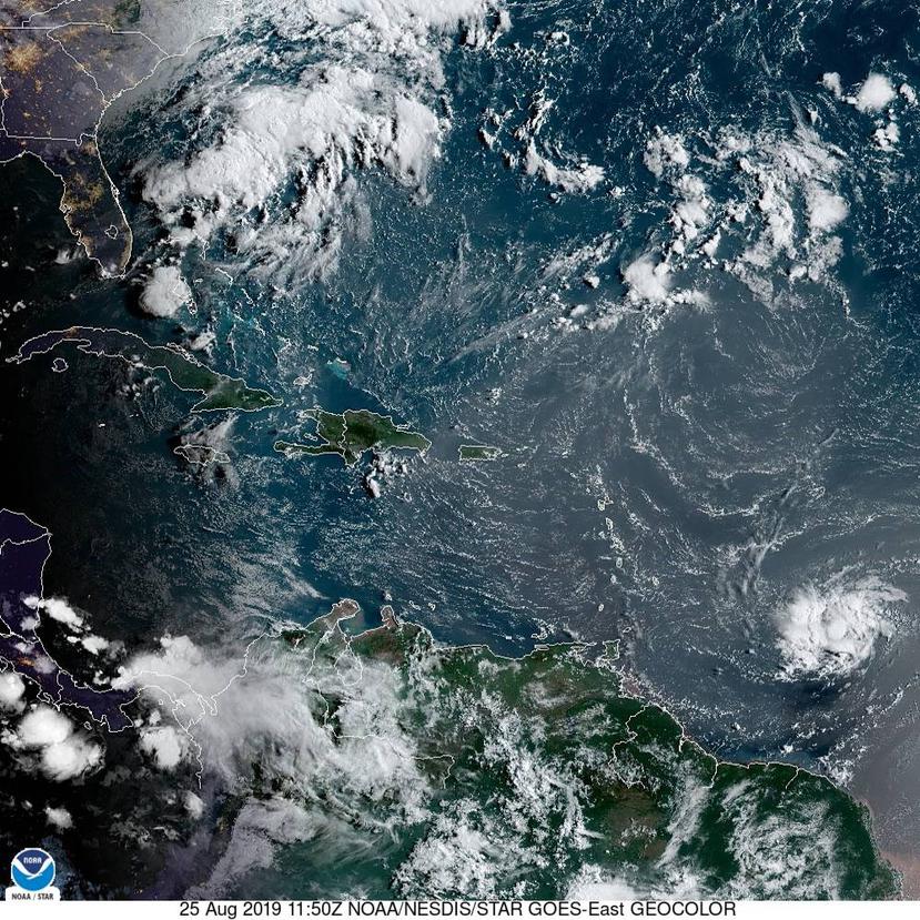 Una vigilancia de tormenta tropical fue emitida para la isla Barbados. (Suministrada)