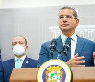 El gobernador de Puerto Rico solo tuvo palabras de elogio para la renunciante directora ejecutiva de la junta fiscal, Natalie Jaresko.