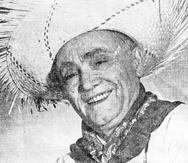 Imagen de archivo del trovador Jesús Sánchez Erazo, mejor conocido como "Chuíto el de Bayamón".