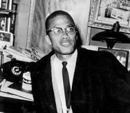Vista del activista por los derechos civiles Malcolm X, en una fotografía de archivo. EFE
