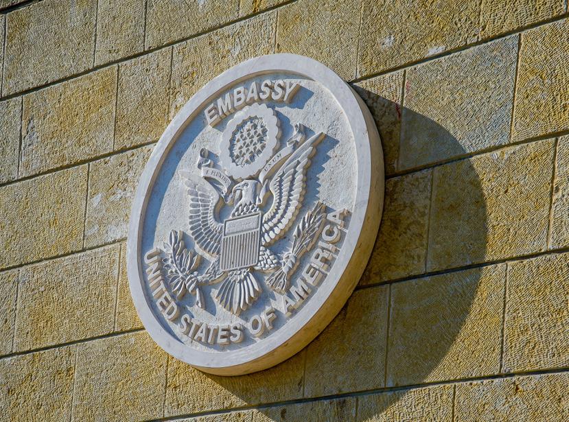 Embajada de los Estados Unidos.