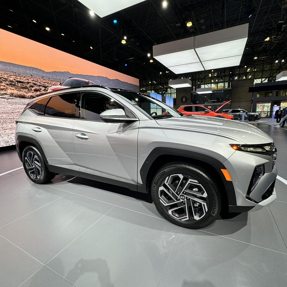 La nueva Hyundai Tucson 2025 fue uno de los modelos que más llamó la atención en el New York International Auto Show.