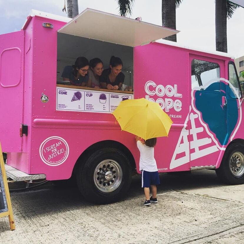 El food truck de Cool Hope actualmente está en La Muda Food Truck Park, en Guaynabo.