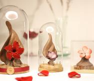 Diferentes versiones de flores hiperrrealistas hechas en chocolate que se convierten en obras de arte y en un regalo inolvidable.