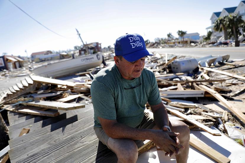 Los daños estimados por el huracán Michael ascienden a los $8 millones. (AP)