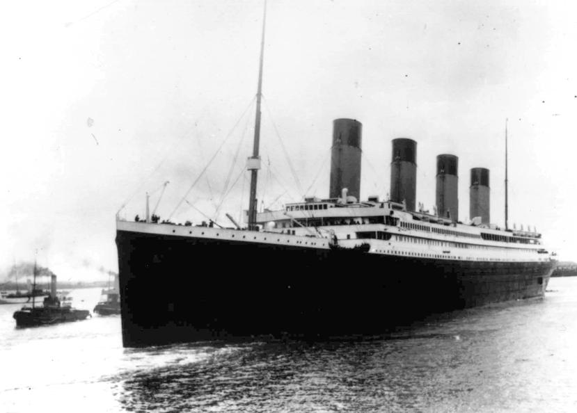 En esta fotografía de archivo del 10 de abril de 1912, el Titanic parte de Southampton, Inglaterra, hacia Nueva York, en su primera gran travesía. (AP Foto/Archivo)