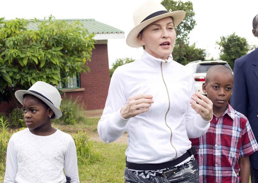 Madonna tiene otros dos hijos adoptivos de Malaui. (AP)