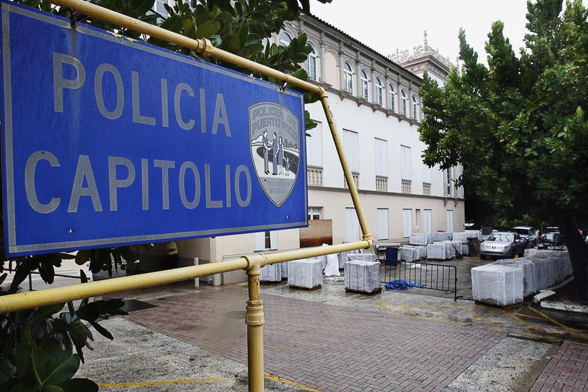 La Policía cuenta con un cuartel en el área del Capitolio, en San Juan.