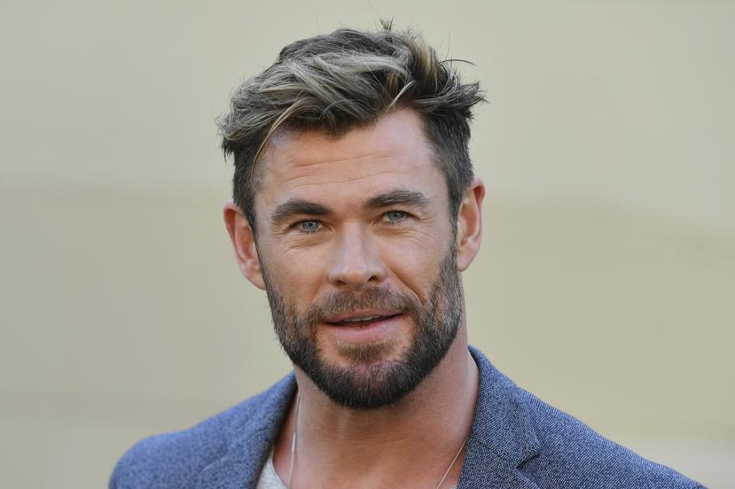 El actor Chris Hemsworth se sometió a pruebas genéticas.