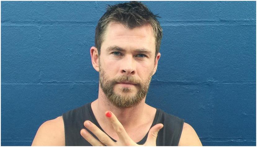 El actor australiano demostró que tiene buen ritmo.  ( Instagram/ @crishemswrth)