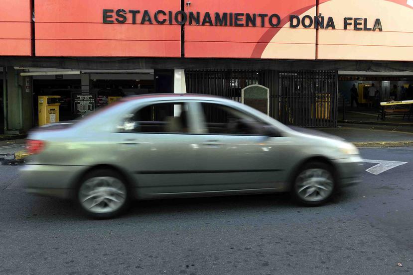 El estacionamiento Doña Fela, en Viejo San Juan. (GFRMedia)
