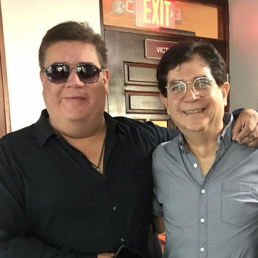 Ray Reyes y el creador de Menudo Edgardo Díaz