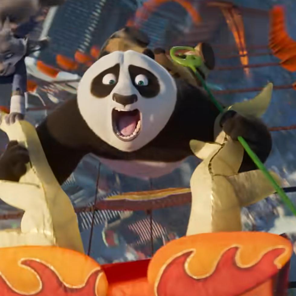 La cuarta entrega de Kung Fu Panda, que se exhibió en 4,067 cines de América del Norte, ya ha recaudado 107.7 millones de dólares a nivel nacional.