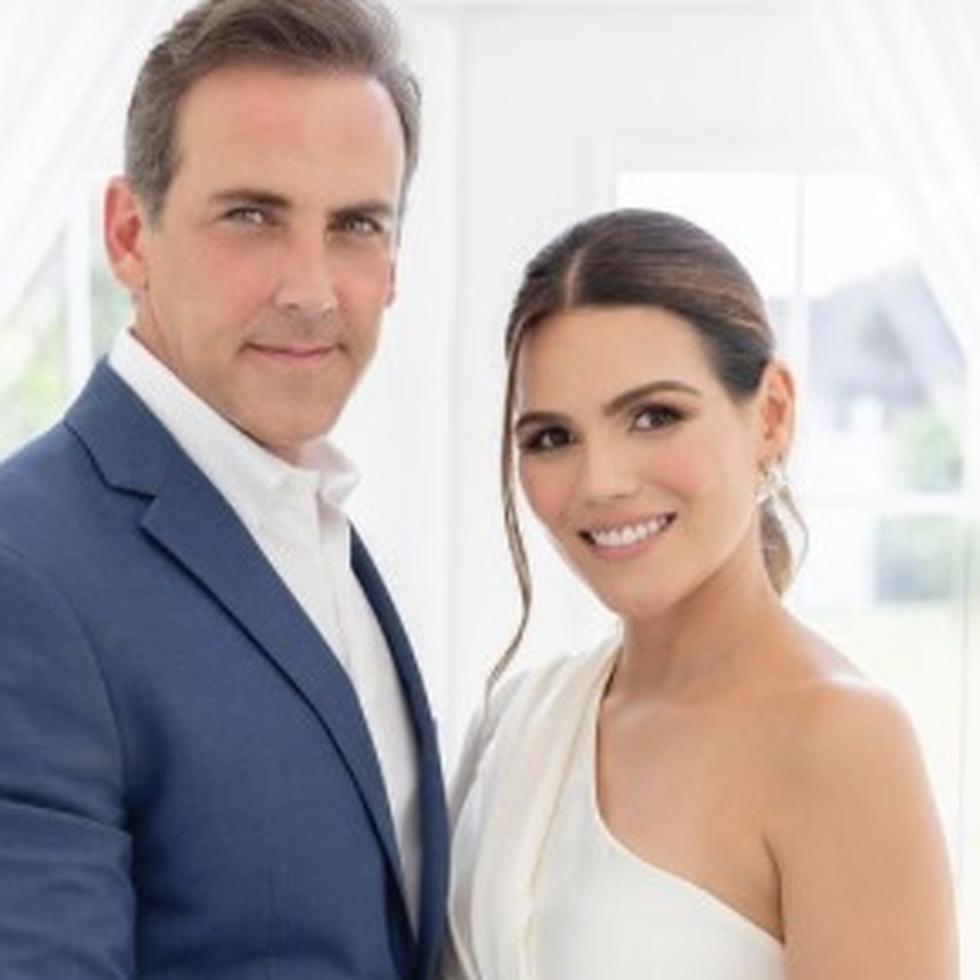 Carlos Ponce y Karina Banda se casaron en México.