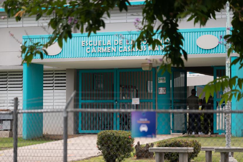 Uno de los centros de tutorías establecidos por el Colegio Único de Oportunidades se ubicaba en la escuela Carmen Casasús Martí, en Añasco. En total, la empresa obtuvo contratos que superan los $5.5 millones.